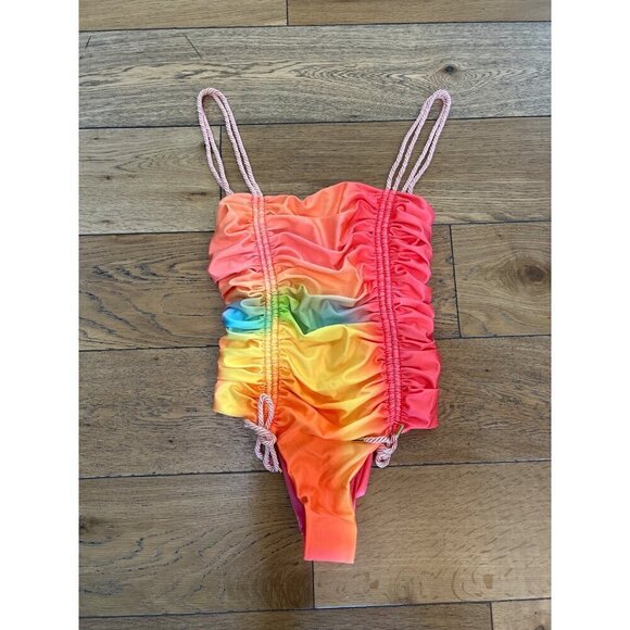 Baobab Ancla One Piece Bathing Suit Multicolor Salpicón Womens Size XS - Picture 5 of 8